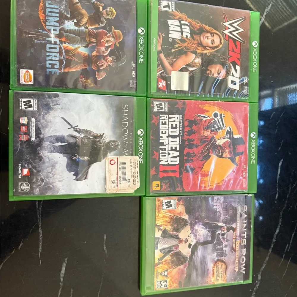 Xbox One S bundle! 2TB storage, 11 games, 4 controllers, all works great!